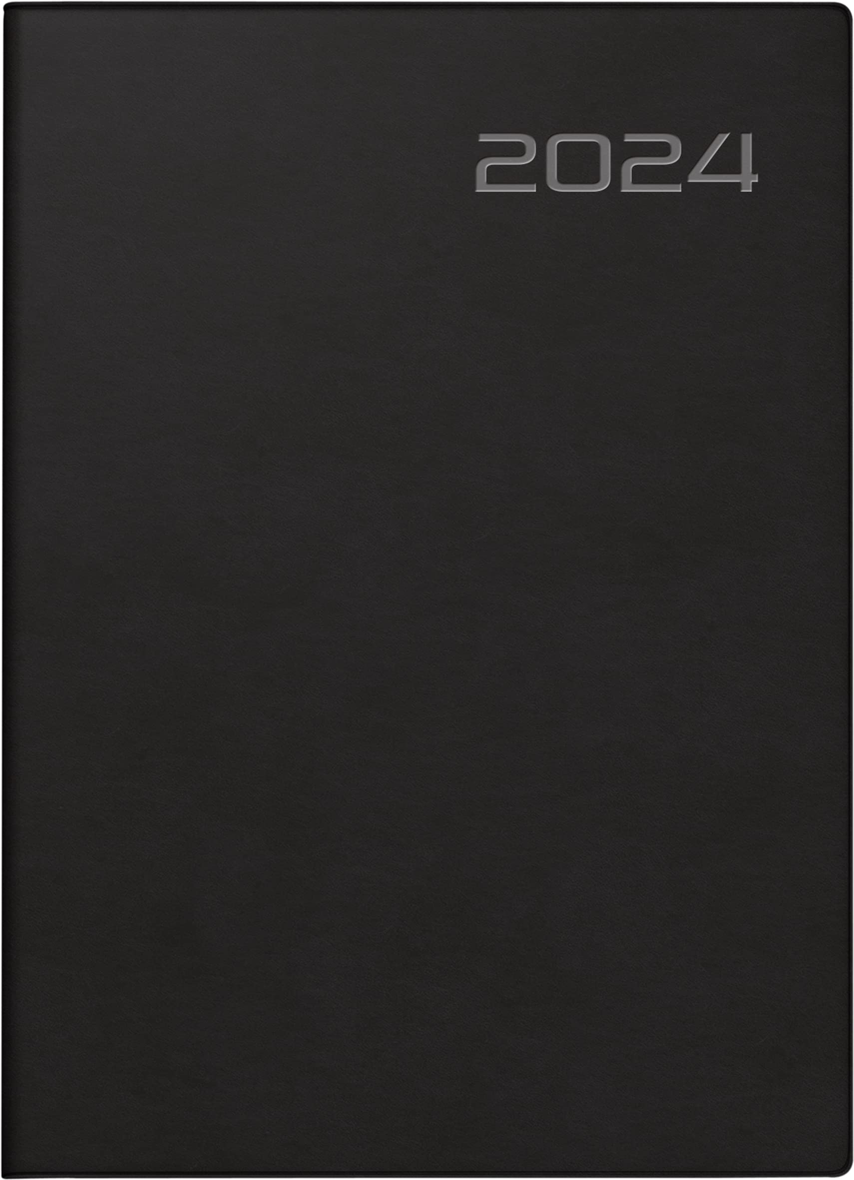 rido/idé Daily calendar model Technik III 2024, 1 page = 1 day, sheet size 10 x 14 cm, black