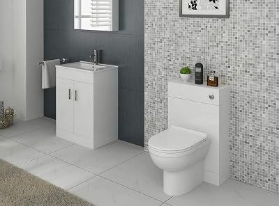 VeeBath Sphinx 1200mm Vanity Unit Set with Toilet & Soft Close Seat