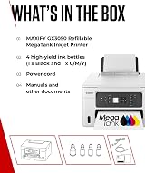 Canon MAXIFY GX3050 Printer 3-in-One Wireless MegaTank Inkjet Printer view 7