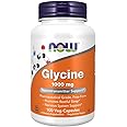 Now Foods Glycine Pharmaceutical Grade Amino Acid 1000 mg 100 Caps