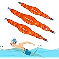 OLNIEZZL Swim Belts for Kids and Adults,Inflatable Swimming Training Aid,Back Float Safety Swim Trainer,Portable Pool Swim Float Water Aerobics Equipment Swim Buoy Waist Belts for Toddler Children
