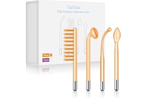 YourMate 4 Piece Tube Set Neon Tube Compatible with YourMate High Frequency Wand, Accessories