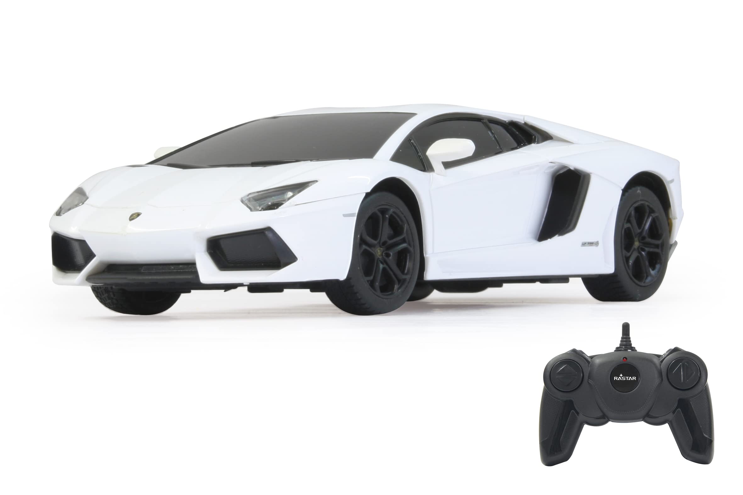 Jamara 404401 40 MHz 1:24 Scale White Lamborghini Aventador LP700 Deluxe Car