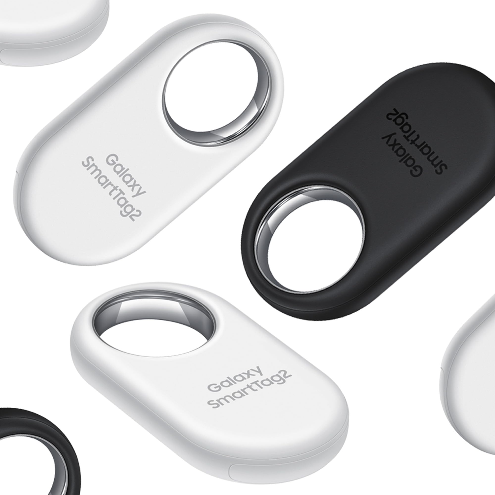 Samsung Galaxy SmartTag2 Bluetooth-Tracker, Kompassansicht, Suche in der Nähe, mit bis zu 500 Tage Laufzeit, wassergeschützt, Weiß (1 Stück) 3