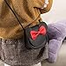 Bolley Joss Crossbody Purse Bowknot Shoulder Bag Handbag Little Girl's Cute Purse with Cartoon Mouse Ears