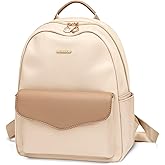 VNINE Mini Backpack Purse for Women Small Bookbag Stylish Waterproof Backpack Cute for Ladies Lightweight Travel Bag Shoulder Bag for College Daily Work