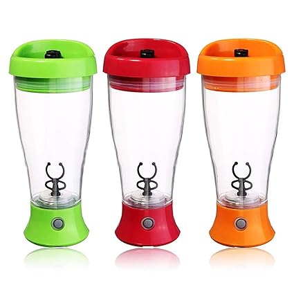 INOVERA (LABEL) Automatic Self Stirring Mug Milk Shaker Coffee Chocolate Mixer Battery Operated, Assorted Colour