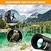 Monocular Telescope, SGODDE 8-24X30 Zoom Telescope,Dual Focus Monocular Scopes- High Power, Waterproof, BAK4 Prism Lens with Smartphone Adapter & Tripod for Bird Watching Hunting Hiking (Black)