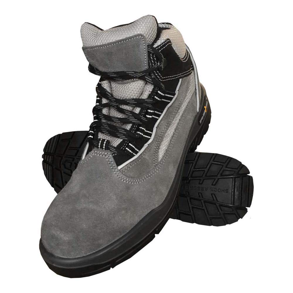 Reis Brpat39 Safety Shoes, Greyblack, 39 Size