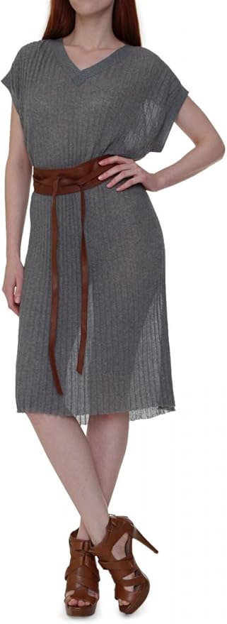 ヒューゴボス Hugo Boss Black ニットワンピース Lucia カラー グレー サイズ L 並行輸入品 ワンピース チュニック 通販 Amazon
