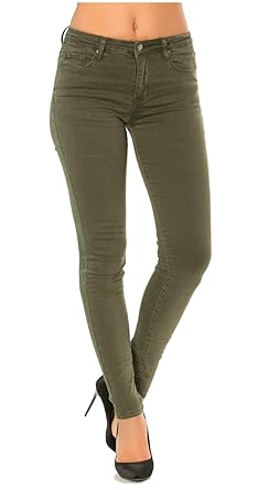 Nina Carter Mujer Vaqueros Pitillos Pantalones Jeans Skinny Denim