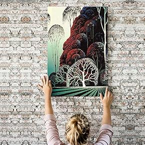 Canvas Wall Art Abstract Tree Canvas Prints Home Artwork Decoration for Living Room,Bedroom - 12x18 inches