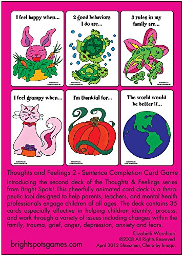 Thoughts and Feelings 2: A Sentence Completion Card Game