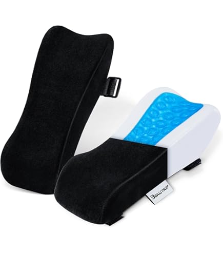 Coussinets D'accoudoirs De Rechange Pour Chaise De Bureau - Lot De 2, Universels, Antidérapants, TPU - 6