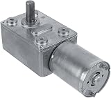 Walfront 1PC DC 12V Reversible Worm Gear Motor 40RPM High Torque Self-Locking view 2