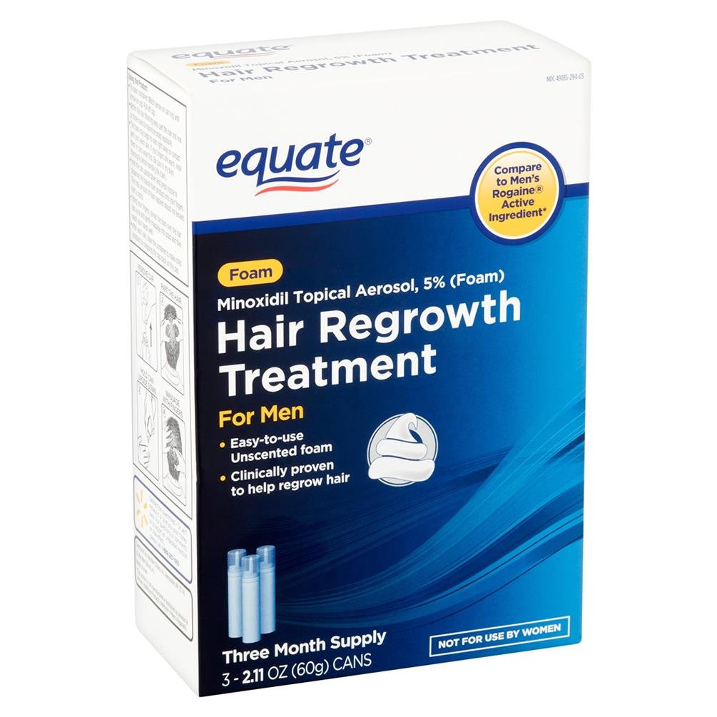 Amazon Com Equate Hair Regrowth Treatment For Men Minoxidil 5