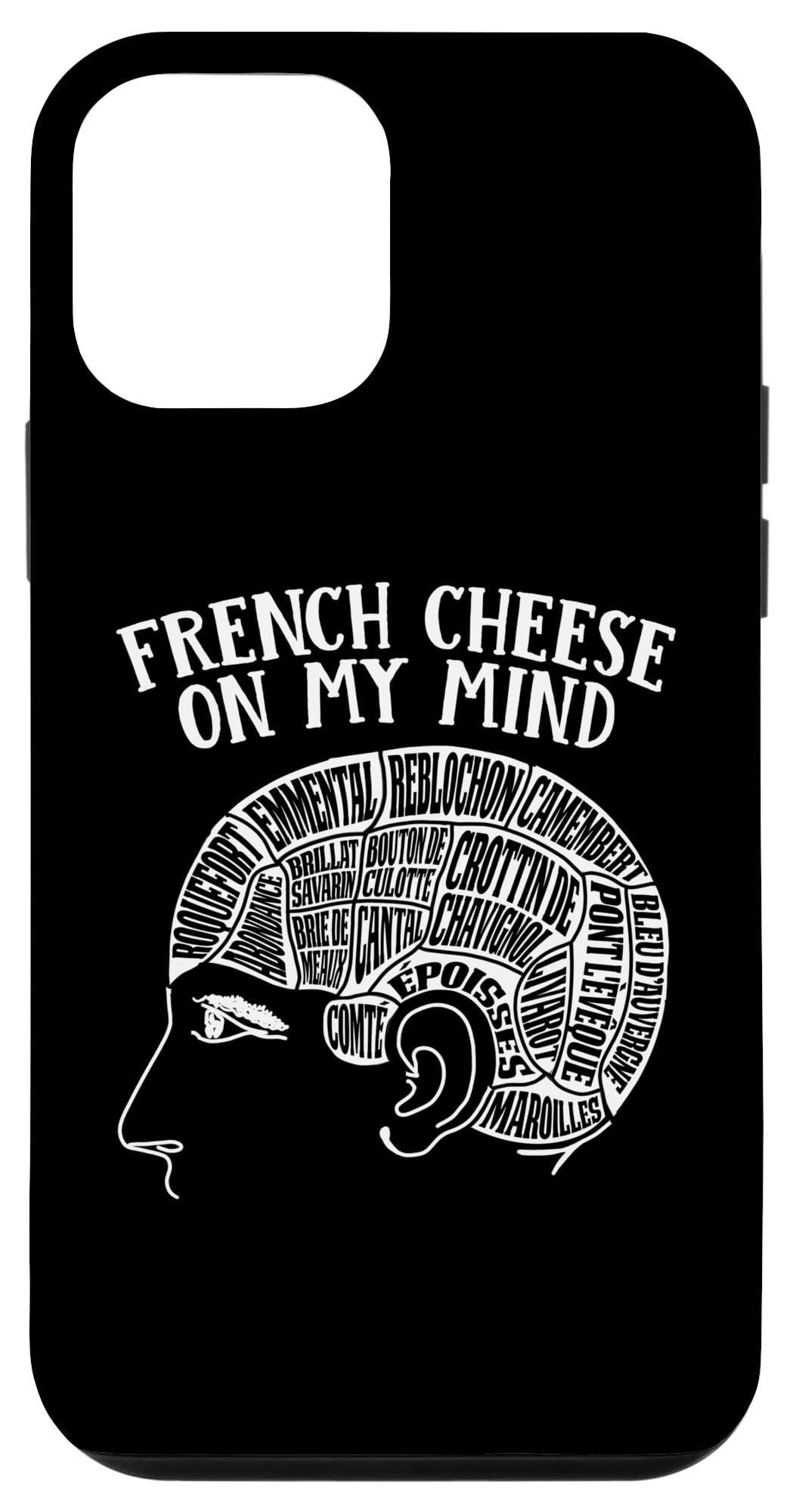 iPhone 12 mini French Cheese for France Lovers Case