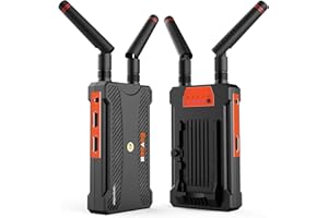 BOVBOX Pro Long Range Wireless HDMI Transmitter and Receiver,820ft (250m), 1 to 4 Receivers with 1080P@60Hz & Audio Input,0.06S Latency, for Outdoor Camera, Live Streaming & Church