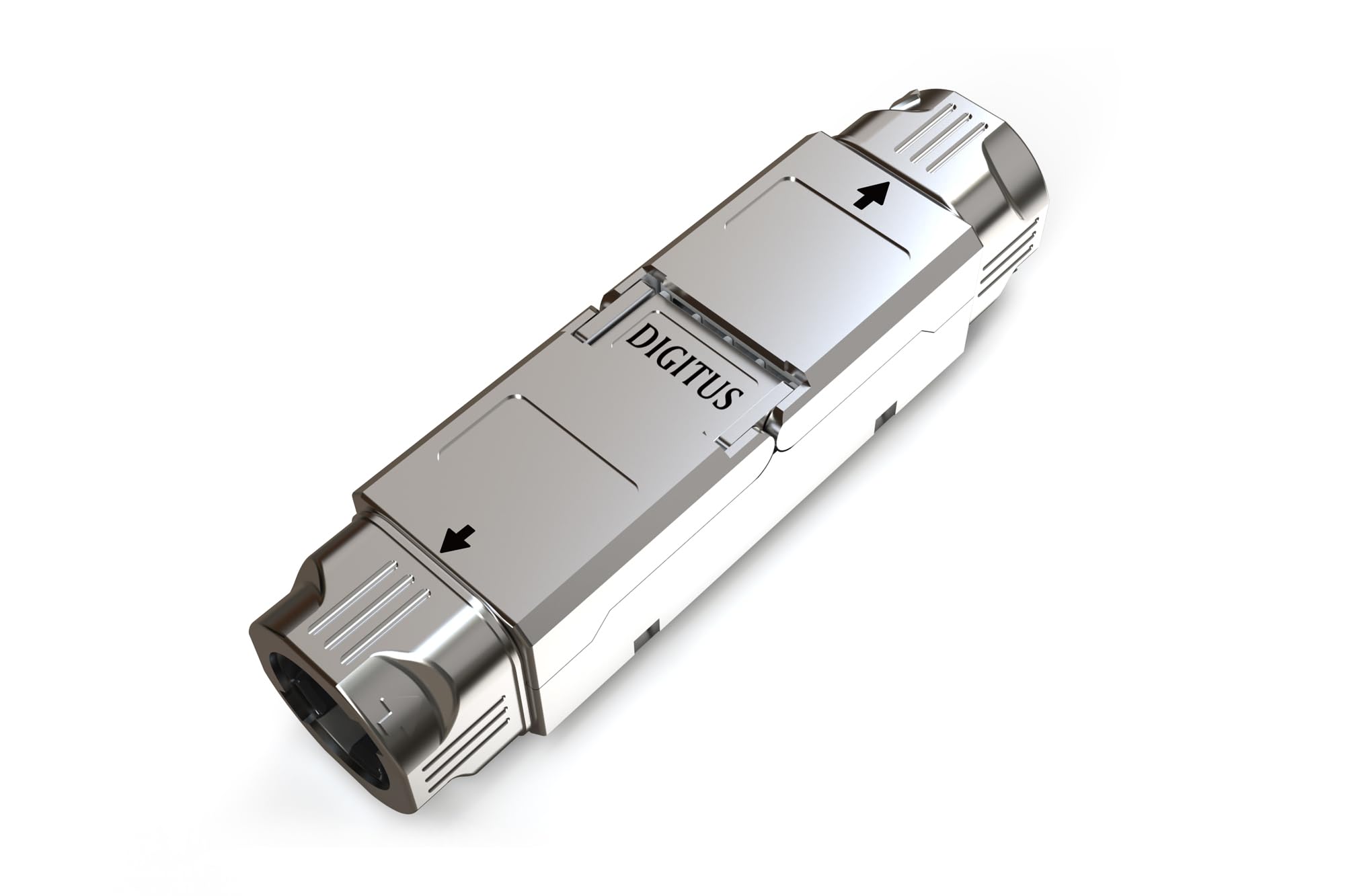 DIGITUS Cat. 6A connection module - 500 MHz - 10 GBase-T - shielded - coupling for field applications - LSA Cat connector