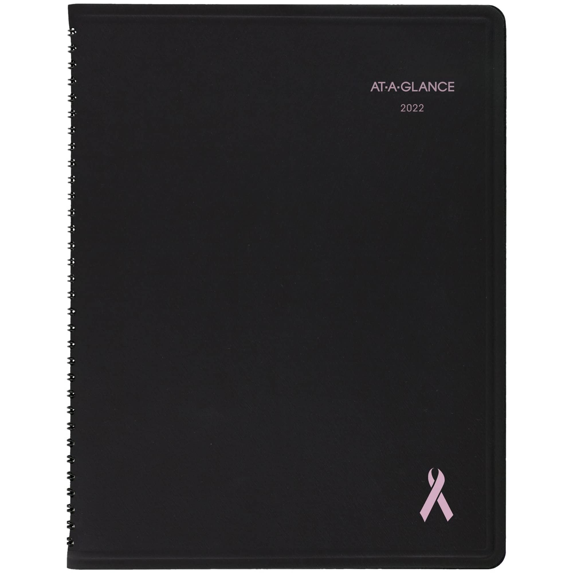 2022 Monthly Planner by AT-A-GLANCE, 8-1/4" x 11", Large, QuickNotes, City of Hope, Black (76PN0605)