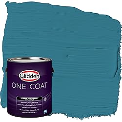 Glidden Exterior Paint + Primer: Teal/Aqua Exterior