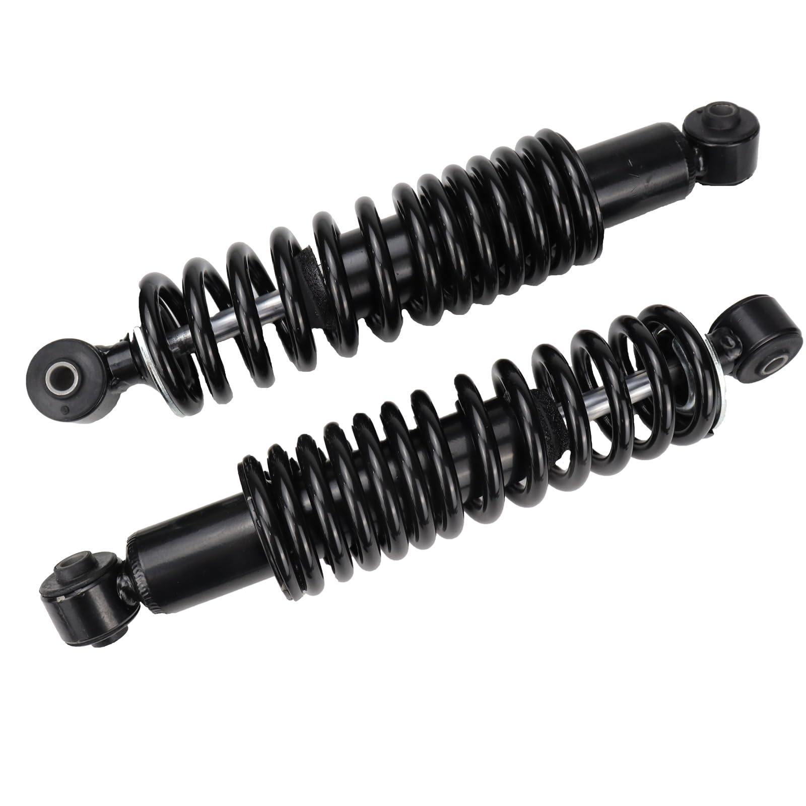 Photo 1 of Rear Golf Cart Shock Absorbers Heavy Duty Springs Compatible with Yamaha G16 G19 G22 G29 Gas and Electric 1995-up Replace JN4-F2210-00 JN3-F2210-00 Black