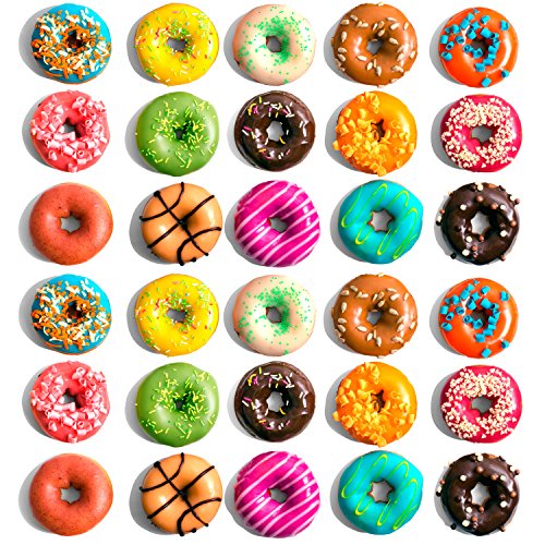 5 KLEMOO+Silicone+Non+Stick+Perfect+Doughnuts