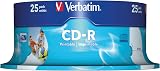 Verbatim CD-R Datalife+ 700MB 25 Pack Recordable Disc Storage