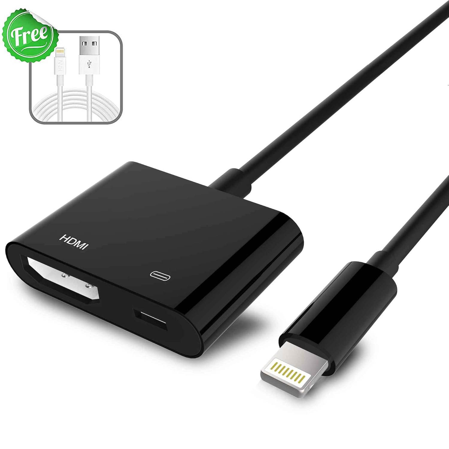Cheap Sale 19 Digital Hdmi Adapter Converter New Edition 2 In 1 Plug And Play Digital Av Connector Compatible With Phone X 8 7 Plus White Computers Accessories Free Shipping On All Orders Www Margotcosasdelavida Com