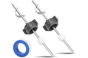 2pcs Bathroom Sink Stopper Replacement, Lavatory Pop up Center Piece Assembly with Pivot Rod Compatible with Price Pfister & 