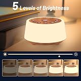 Color Noise Colorful Night Light Sleep Sound Machine 25 Sounds 32 Volume view 8