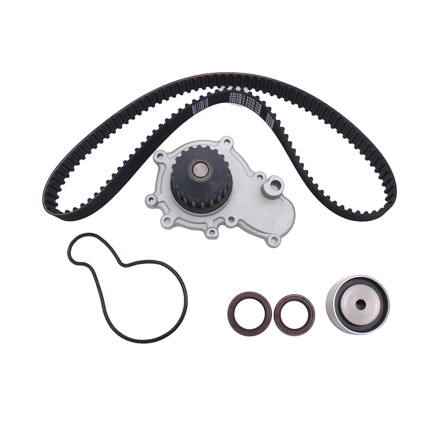 Photo 1 of 1 Set SHLPDFM Timing Belt Kit Water Pump TCKWP245 120-1300,4667606 Compatible with 1995-2005 Chrysler Dodge Plymouth Breeze Cirrus Neon 2.0L 16V