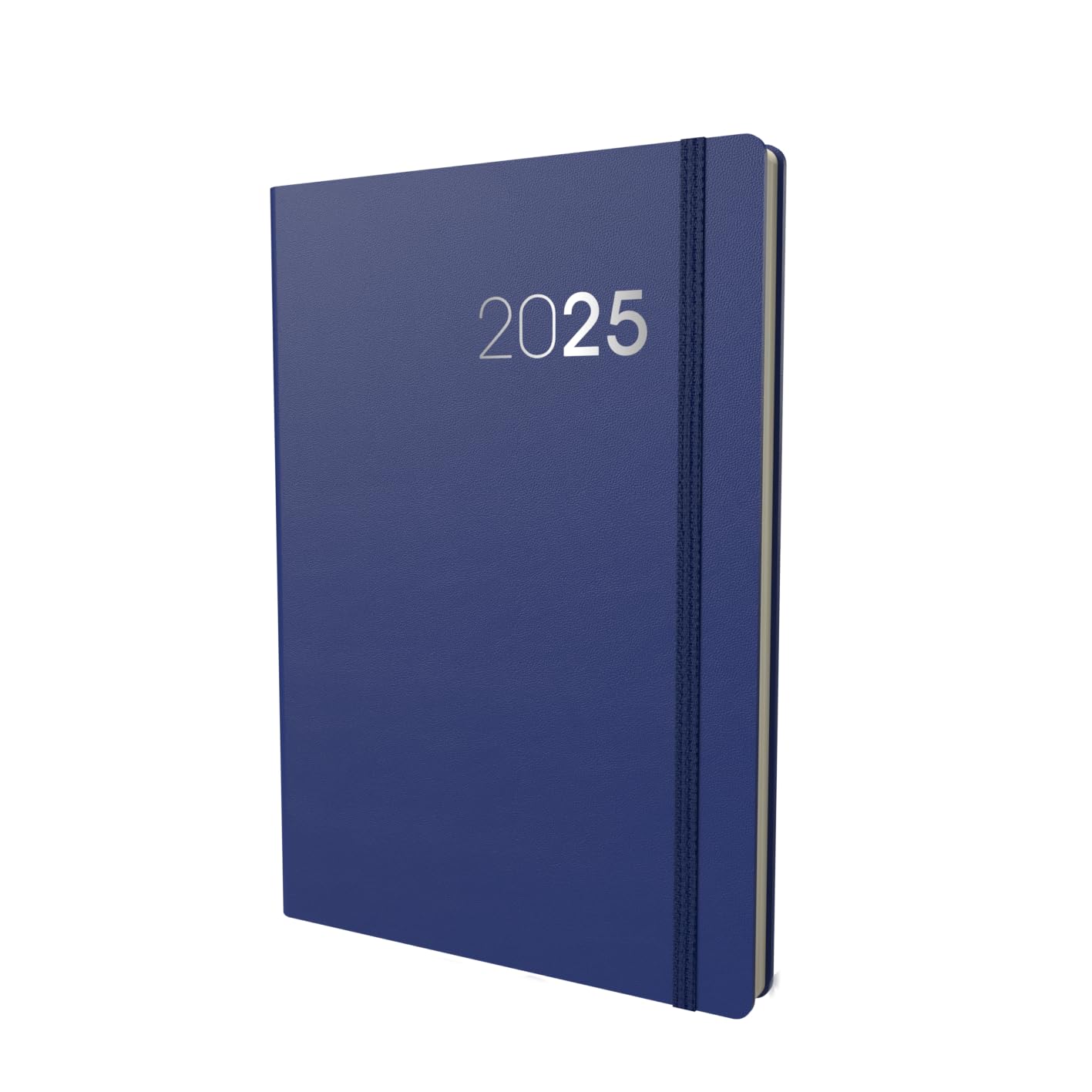 Collins Legacy 2025 Planner - A5 Day To Page Diary (with Appointments) - Blue - (CL51.60-25) - Professional Daily Planner with Soft Touch Cover