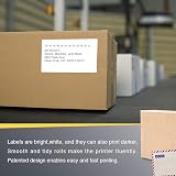 BETCKEY 3x5 Shipping Labels for Zebra Rollo Printers 2100 Labels 6 Rolls view 5