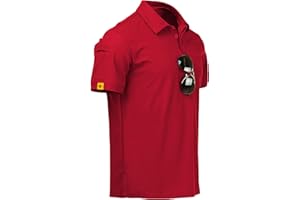 SCODI Polo Shirts for Men Casual Short Sleeve Golf Polo Athletic Daily Collared Shirt Tennis T-Shirt 1/2/3/4/5 Pack