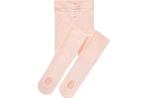 Yitoco Girls Women Dance Ballet Tights Convertible Transition Leggings for Kids Students Tights 60D (Toddler/Kids/Women)