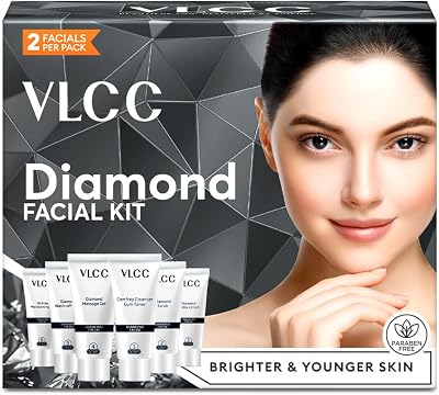 VLCC Diamond Facial Kit 60gm Single Use Brightening Skincare
