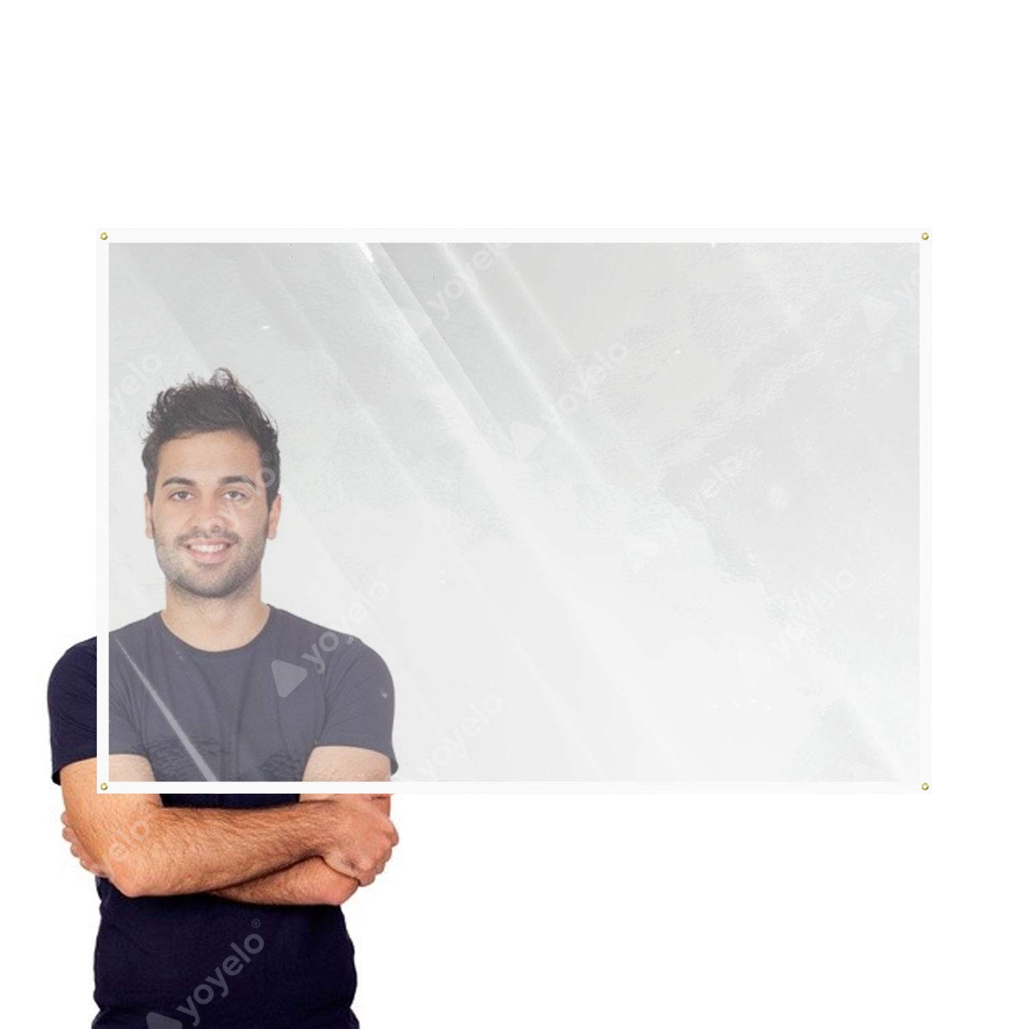 Checkout Sneeze Guard Counter Desk Cough Screen Clear Plastic Virus Shield PVC (6ft x 4ft (approx 183cm x 122cm))