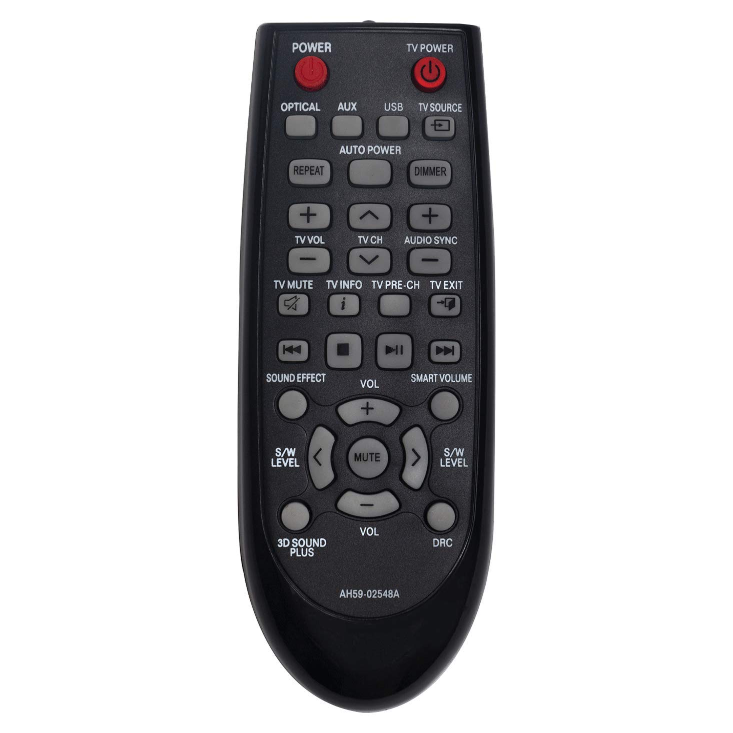 VINABTY AH59-02548A remote control Replaces for Samsung Soundbar HW-F450 PS-WF450