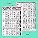Best Music Stuff Guitar Chords Cheatsheet Laminated Pocket Reference (Small - 4-in x 6-in)