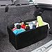Big Ant Felt Car Trunk Organizer, Durable Collapsible Cargo Storage with Non Slip Bottom Car Gadget First Aid Storage Organizer Best for SUV Truck Vehicle L 19.6