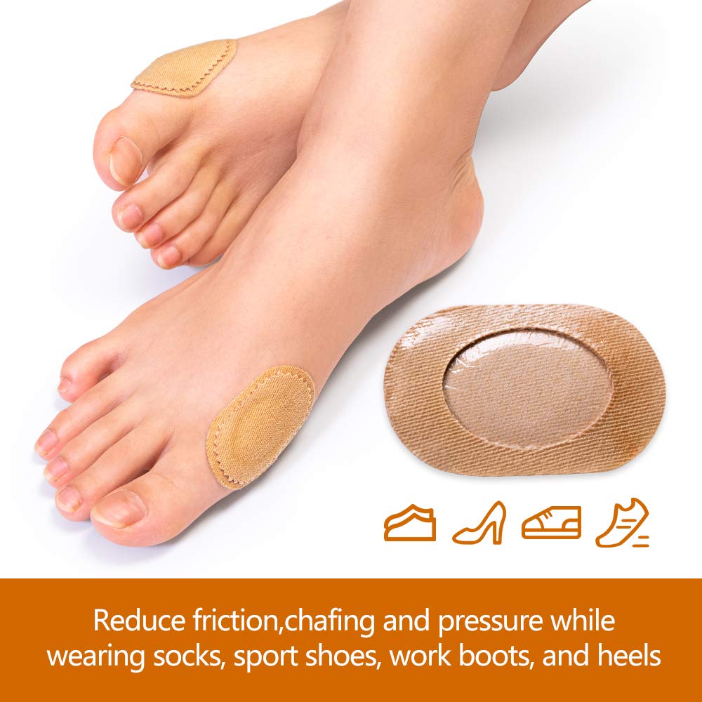 Kimihome Bunion Cushion Pads,24 Count Bunion Foot Protectors for Feet (Latex-Free), Stay in Place All Day - Strong Adhesive: Industrial & Scientific
