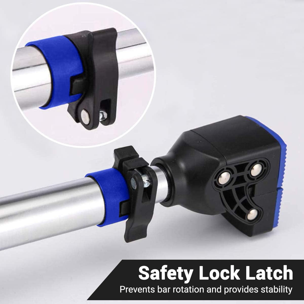 ROMIX Pull Up Bar Doorway, Adjustable Length 72-97cm No Screw Chin Up Bar Door Frame Width Locking - Image 4
