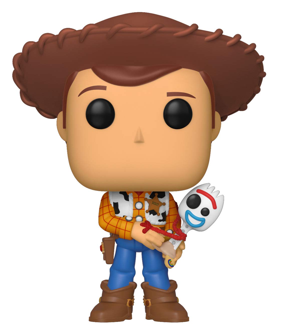Funko Pop! Disney Pixar: Toy Story 4 - Woody and Forky (UK Exclusive)