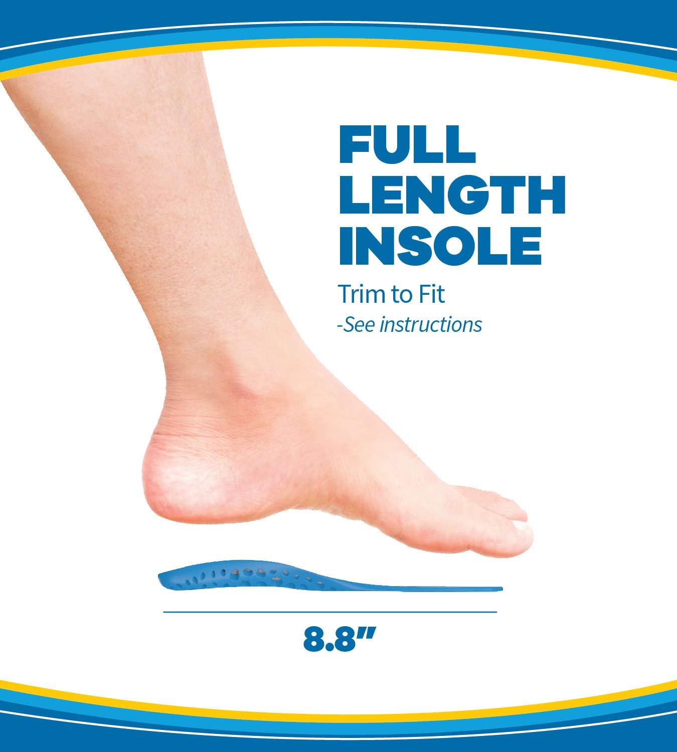 Dr. Scholl's ULTRACOOL Insoles // Triple Action: Odor Protection with Activated Charcoal, Cooling with Vents and Supportive Cushioning for All-Day Comfort (for Men's 8-13): Health & Personal Care