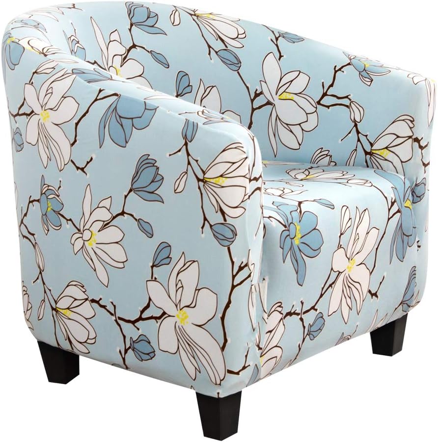 SearchI Club Chair Slipcover, Print Pattern Tub Chair Cover