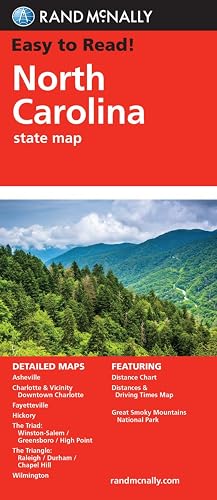 Download Rand Mcnally North Carolina State Map PDF