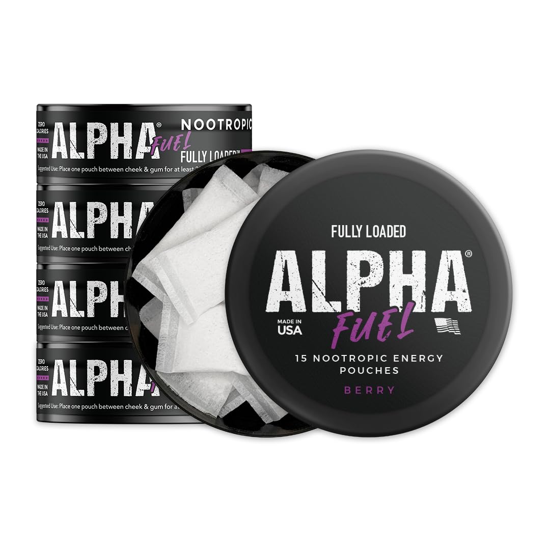 Fully Loaded Alpha Fuel Nootropic Pouches