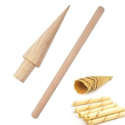 Luckforest Ice Cream Cone Molds, Egg Rolls Rolling