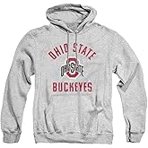 LOGOVISION The Ohio State University Official Buckeyes Logo Unisex Adult Pull-Over Hoodie
